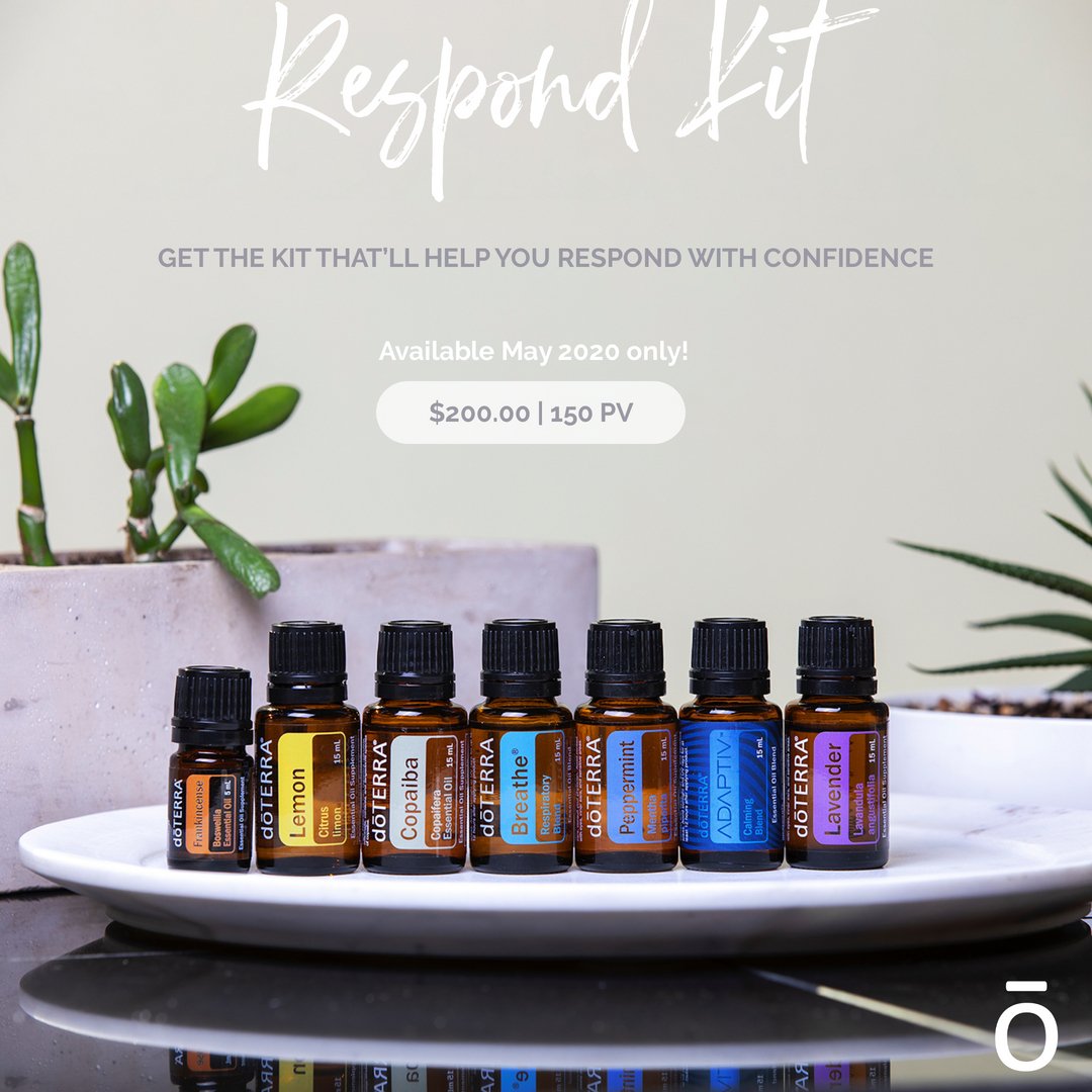 AmandaFales's tweet photo. The Respond Kit: doTERRA Breathe® 15 mL, Peppermint 15 mL, Lavender 15 mL, Lemon 15 mL, Copaiba 15 mL, Frankincense 5 mL, and Adaptiv® 15 mL. These natural products are great for helping you respond to any situation.
Get started here: https://t.co/pE4epBZGXH
#doterraessentialoils https://t.co/srntkjnrqc