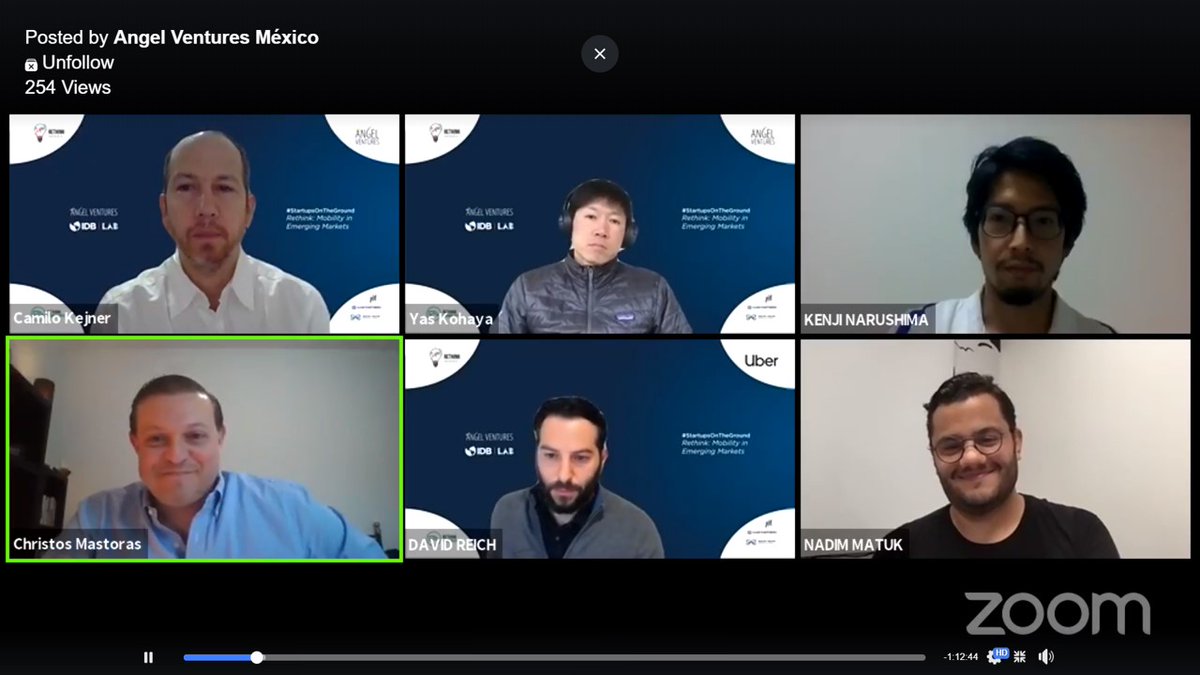 Thank you for joining the #Mobility VC/Corporates panel of the #Rethink Series! Grateful to our panelists from Uber, Mitsubishi & leading VCs to share insights on challenges & paradigm shift in #emerging #markets 🚀Watch here: bit.ly/3fPp4pC @AVM_Mex @IliadPartners #SSVA