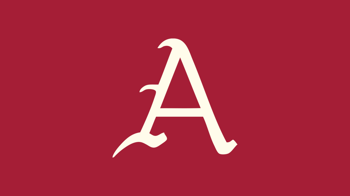 RazorbackBSB's tweet photo. First player that comes to mind when you see this logo?

#ThisIsBaseball https://t.co/dQXr8QGo40