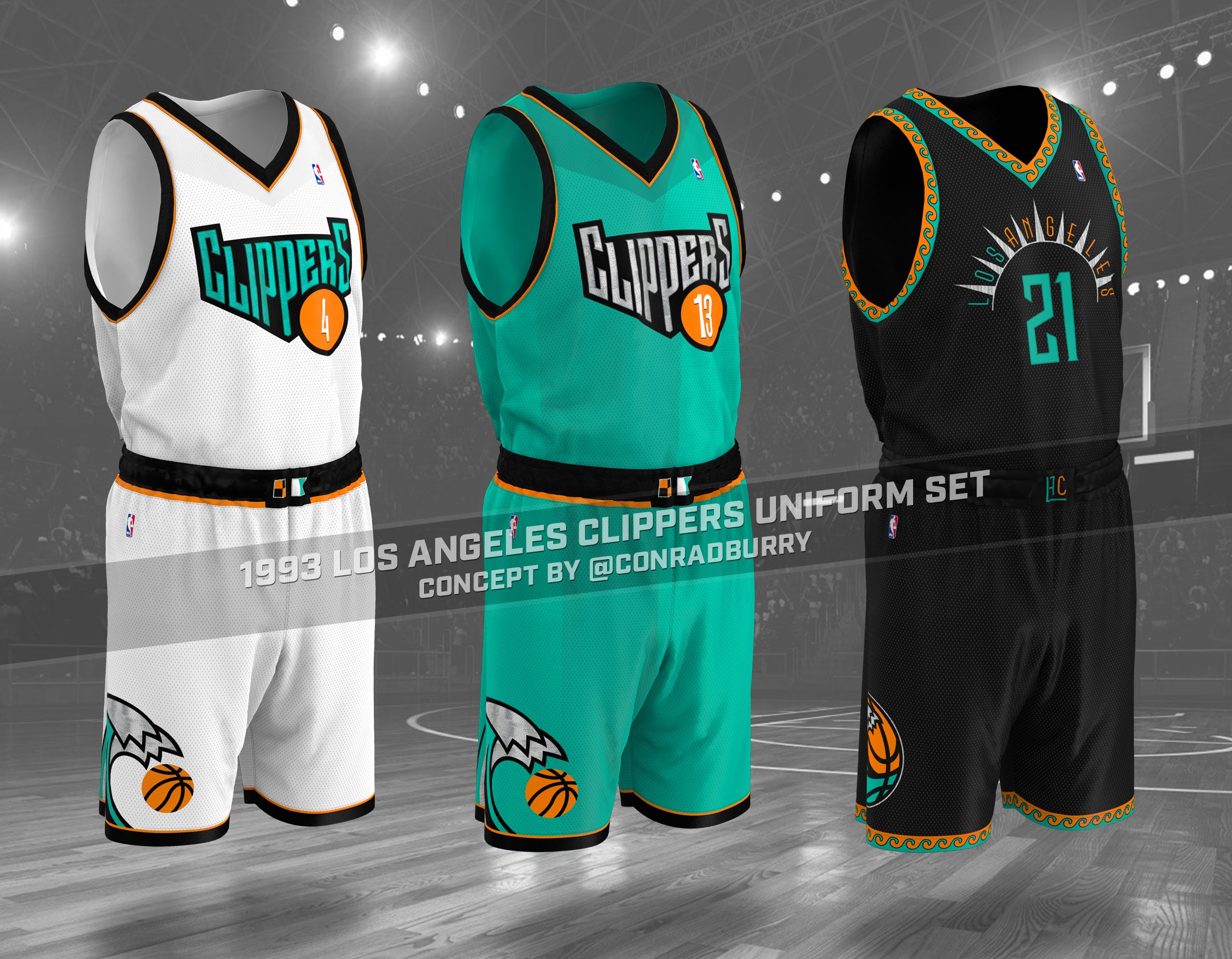 Conrad Burry 🔴🐐🎨 on X: JUST IN: Here's the 2018 NBA All-Star Celebrity Game uniforms for Team Lakers and Team Clippers. / X