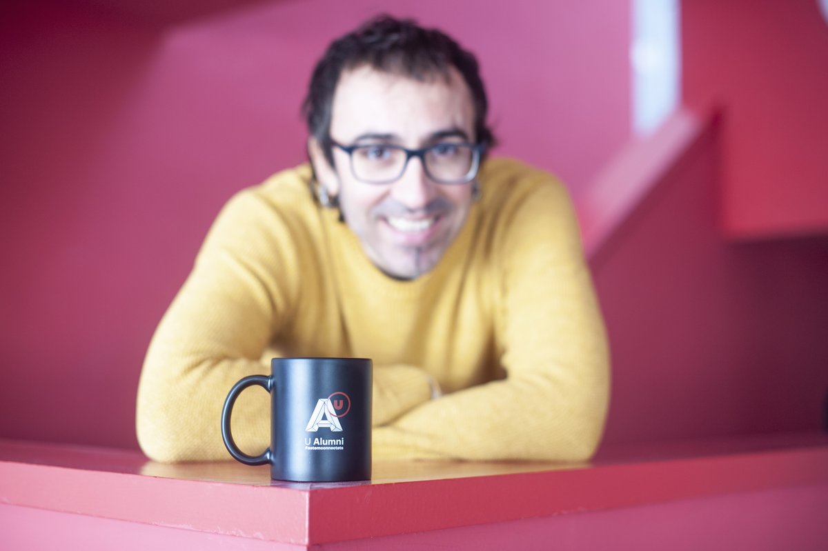 alumni_uvic's tweet photo. Jesús Soldevila, exestudiant @uvic_ucc i actual treballador de la casa, protagonitza la secció de l'Apunt 'UAlumni et convida a un cafè' ☕

👉   https://t.co/dYOGafGqz3

#estemconnectats @UVic_FETCH @UVic_PhD @soldevila_jesus @eduramirez3 @UVicLife @UVic_CAFE https://t.co/MoaUwCnmvV