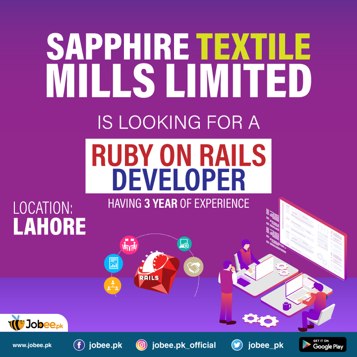 jobee_pk's tweet photo. Plenty of companies are playing their part and are still hiring during this pandemic. For more details, click on the link below:

https://t.co/fbO0aexabI

#Jobee #Jobs #Jobeepk #JobsinPakistan #COVID19 #BeeConfident  #Coronavirus #ehtiyatcorona #ROR #RubyOnRailsDeveloper https://t.co/ZJNXXwe0e8