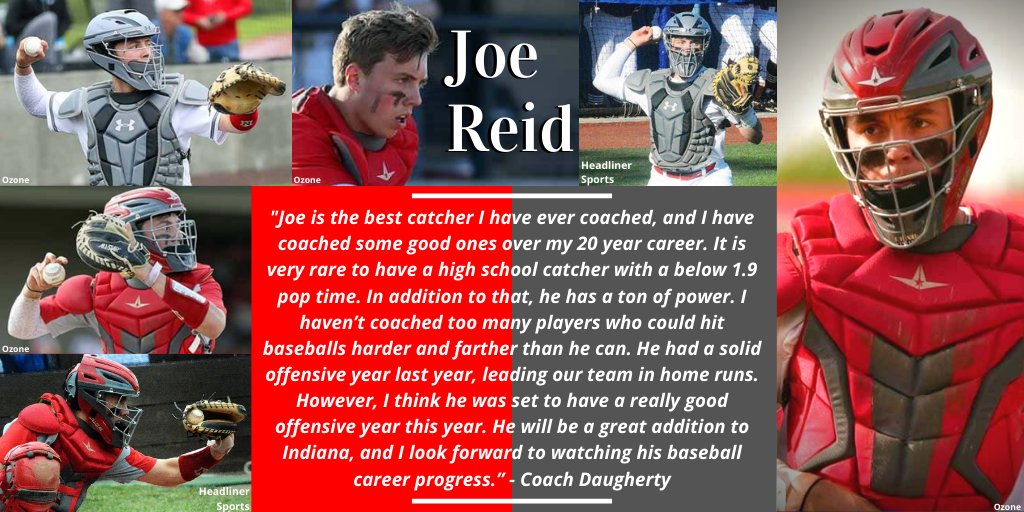 ⚾️ Today's senior spotlight is "the best catcher that Coach Daugherty has ever coached" &amp; a nominee for Gatorade Player of the Year, <a href="/NixaBaseball/">Nixa Baseball</a>'s <a href="/j_reid13/">Joe Reid</a>! 

Joe aspires to play professionally &amp; is continuing his career at <a href="/IndianaBase/">Indiana Baseball</a>. 

#NixaStrong #Classof2020 #OzoneSenior
