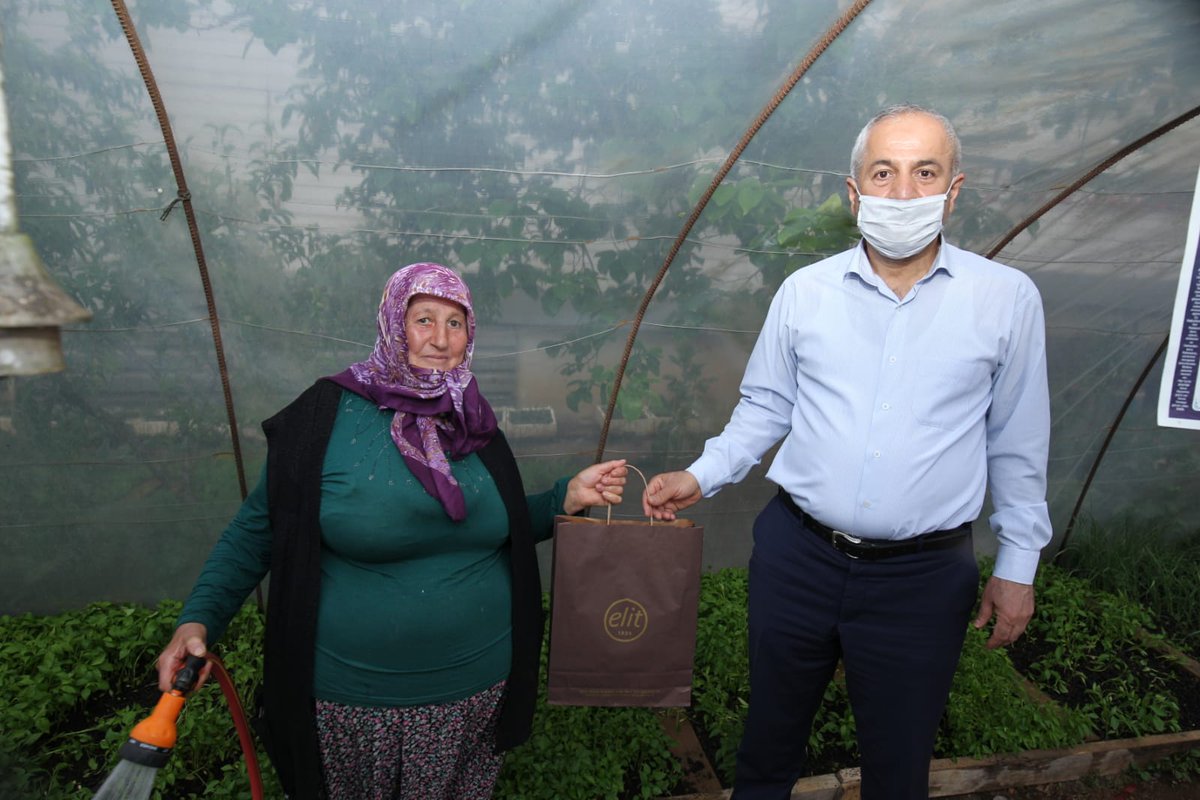 Başkan Büyükgöz çiftçileri unutmadı 