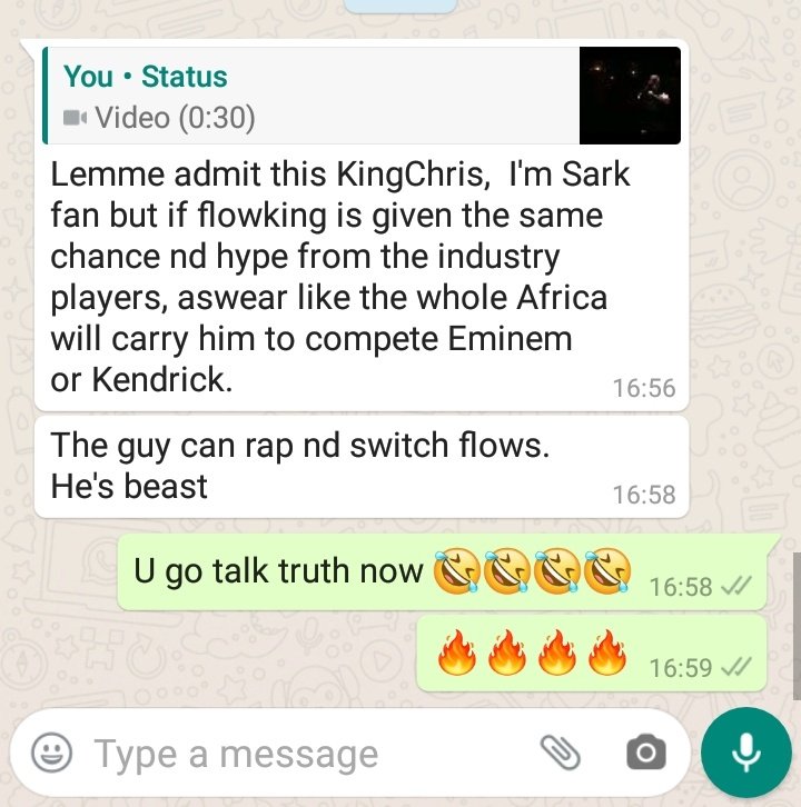 C99anafo's tweet image. Mo nim truth no but dem no go talk. 

#BestRapperAfrica #FlowkingStone @ackaah_james @samuelflowking @StephenPaedae3 @ObengAfriyie2 @MaxiOsei