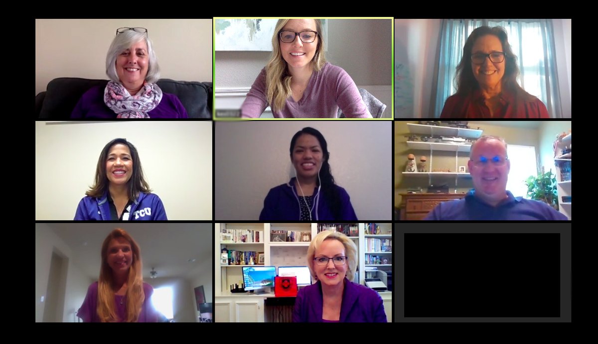 SaferCareTexas's tweet photo. #MakeItPurple! Even virtually, our team is wearing purple today to honor our fallen #firstresponders, remember their loved ones, and support those serving our communities. Who else is wearing purple today?! @TXLODDTaskForce #safercare #safercaretx #FirstRespondersStrong https://t.co/i7qFRclTnH