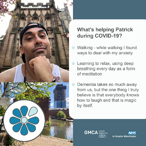 It’s a challenging time right now. You can make things easier by making time to #bekindtoyourself Patrick has offered some #toptips #DementiaActionWeek dementia-united.org.uk
