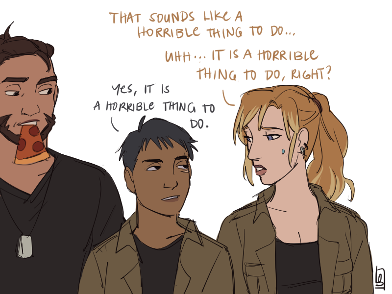 [OC] The plot of Restoration Sierra in a nutshell. 