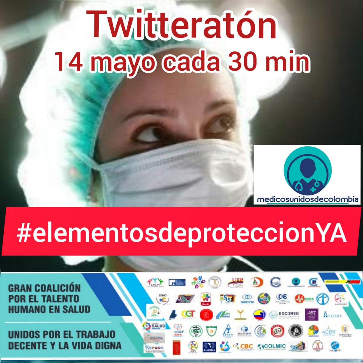MedicaCol's tweet image. Para evitar que el #talentohumanoensalud siga #muriendo #NiHeroesNiMartires #coronavirus #NoEstamosPara #contratodigitaldeduquees #duquedetengacompraparaelesmad #DuqueDerrochon #ElementosdeproteccionYa @MDignidad_Col @MedicaCol @IvanDuque @MinSaludCol