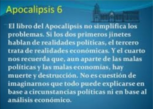 AmordeDios912's tweet photo. Y los reyes de la tierra, los grandes, los ricos...
Y decían a los montes y a las peñas: Caed sobre nosotros, y escondednos del rostro de aquel q está sentado sobre el trono, y d la ira del Cordero;
Xq el gran día de su ira ha llegado; ¿y quién podrá sostenerse en pie?
Ap6:15-17 https://t.co/zZ0TnCUwU3