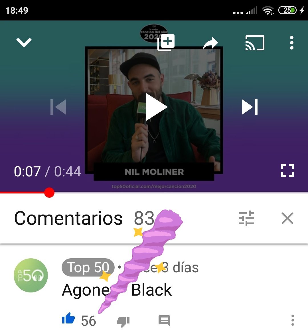 tiaraverde's tweet photo. ¡Queda 1 hora para hacer inmune a Agoney! En este enlace votad like al comentario de Black, vamoss!!!! 👇👇👇👇 https://t.co/MqfAl2pJjX https://t.co/nx2BUuBArK
