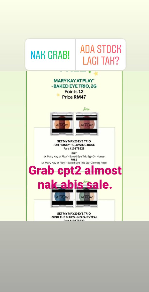 beautyfin's tweet photo. Berminat dm saya,,sale raya dah nak abis stock,buy one free one,tak beli rugi. https://t.co/UAhqeTMBGn