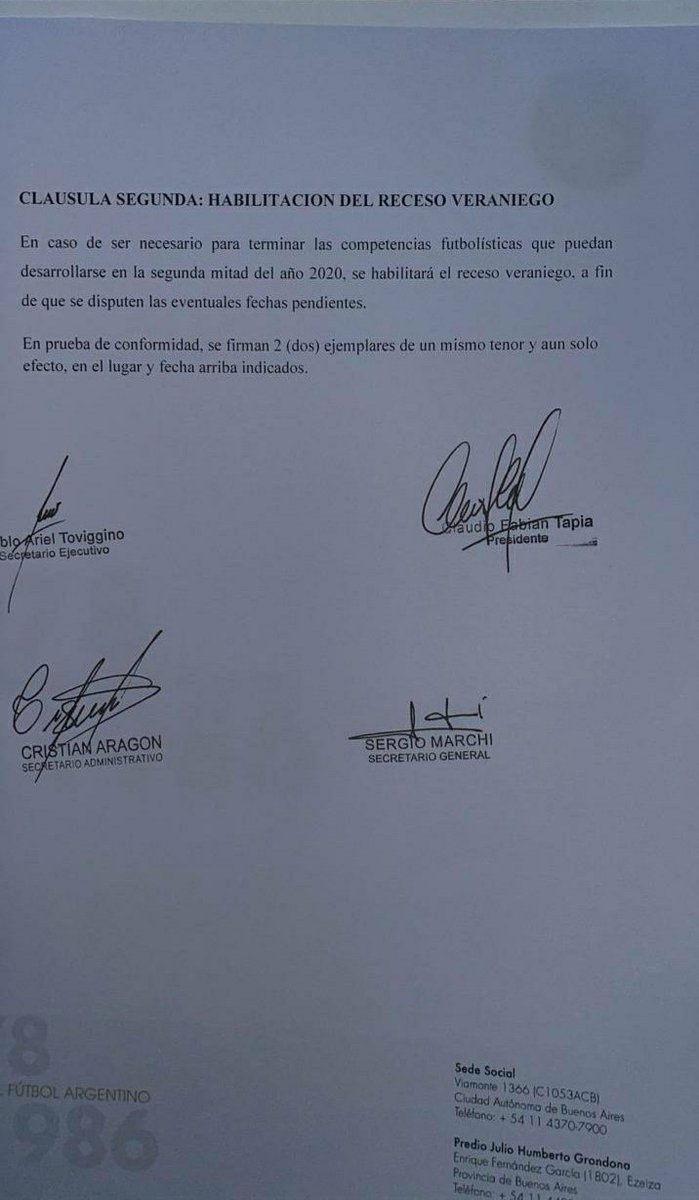 boedodepor's tweet photo. 🤝🏼 ARREGLO ENTRE AFA Y AGREMIADOS

➡️ Los contratos que vencían el 30/6 podrán extenderse hasta el 31/12.

➡️ La posibilidad de que durante el receso veraniego se finalicen las competencias. https://t.co/8dkR3o70a8