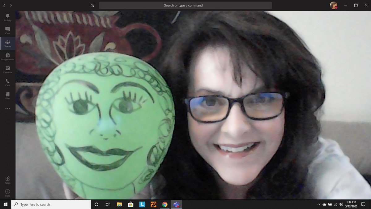 When only 5 students show up out of 6 Teams meetings you get a little desperate! #itfinallygottome