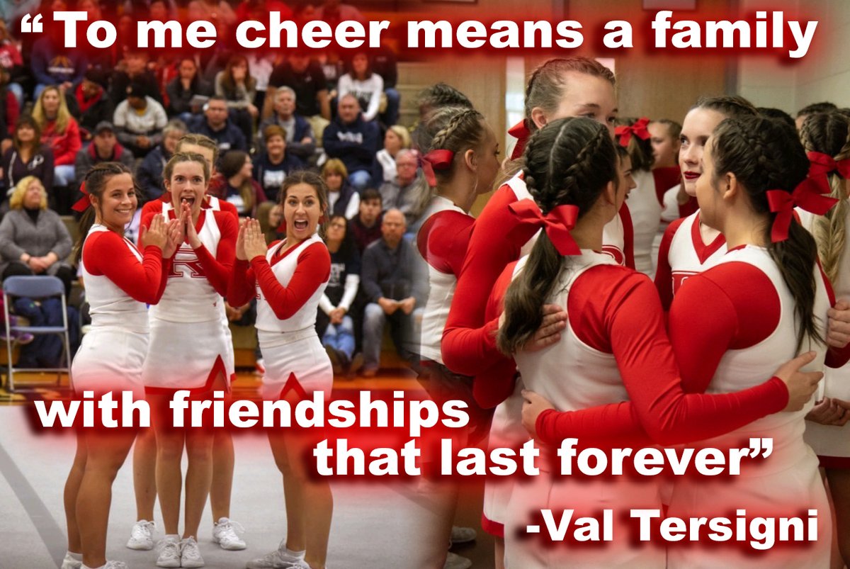 RHSxCHEER's tweet photo. Senior Val Tersigni shares what Romeo cheerleading means to her. ❤️
Interested in sideline cheer in the fall? Click link below to sign up!
https://t.co/7o6lkLYxy9 https://t.co/7WmVaLIgzd
