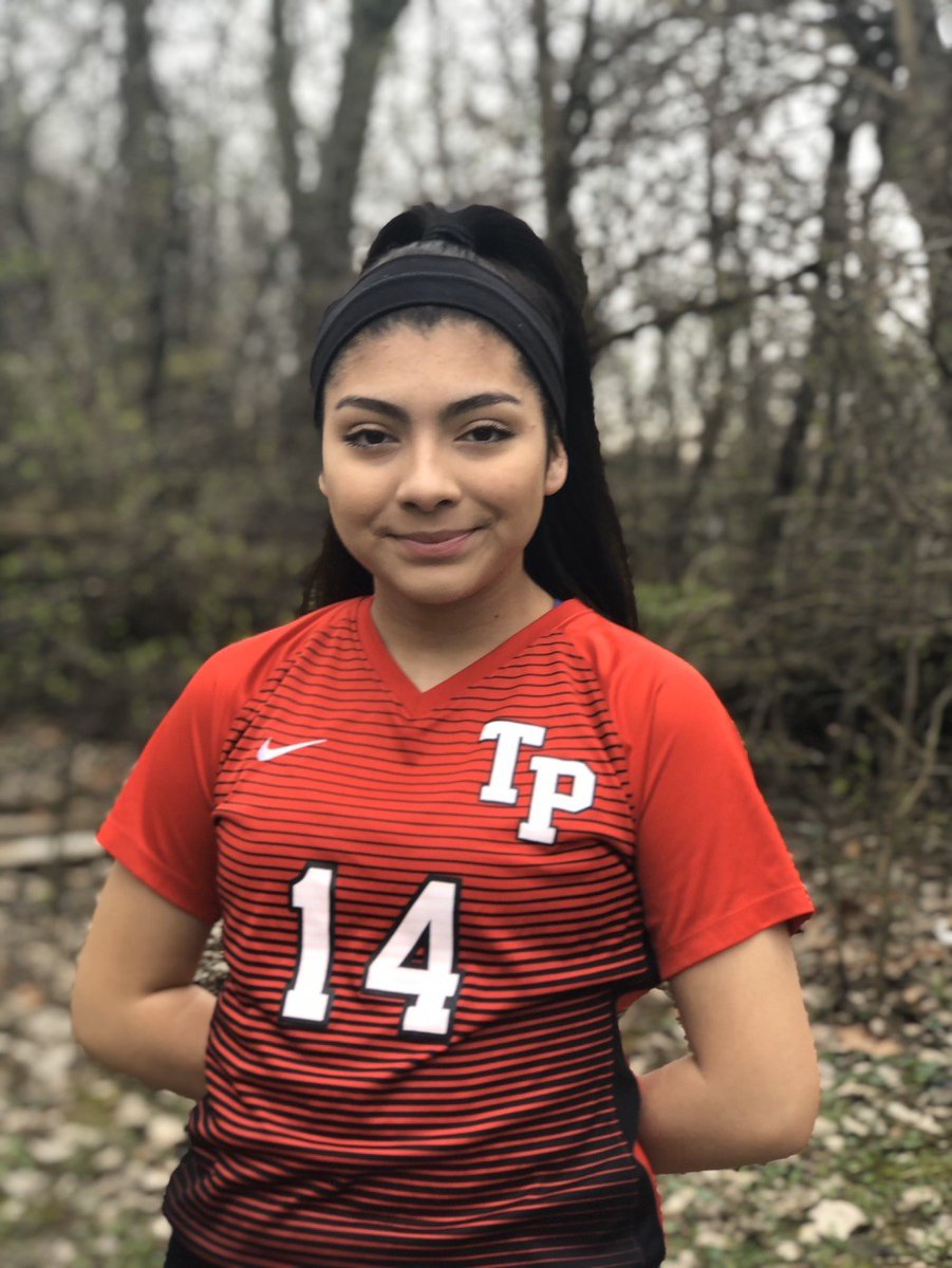 TPTitansSoccer's tweet photo. Today we recognize senior Isabel Perez. She has worked through our ranks and been with us for 4 years. Isabel is a tough player, always playing hard and physical and always giving her all.  We will miss all of Isabel's slide tackles next year!  #Classof2020 #TinleyTitanPride https://t.co/DyxCUzJbPR