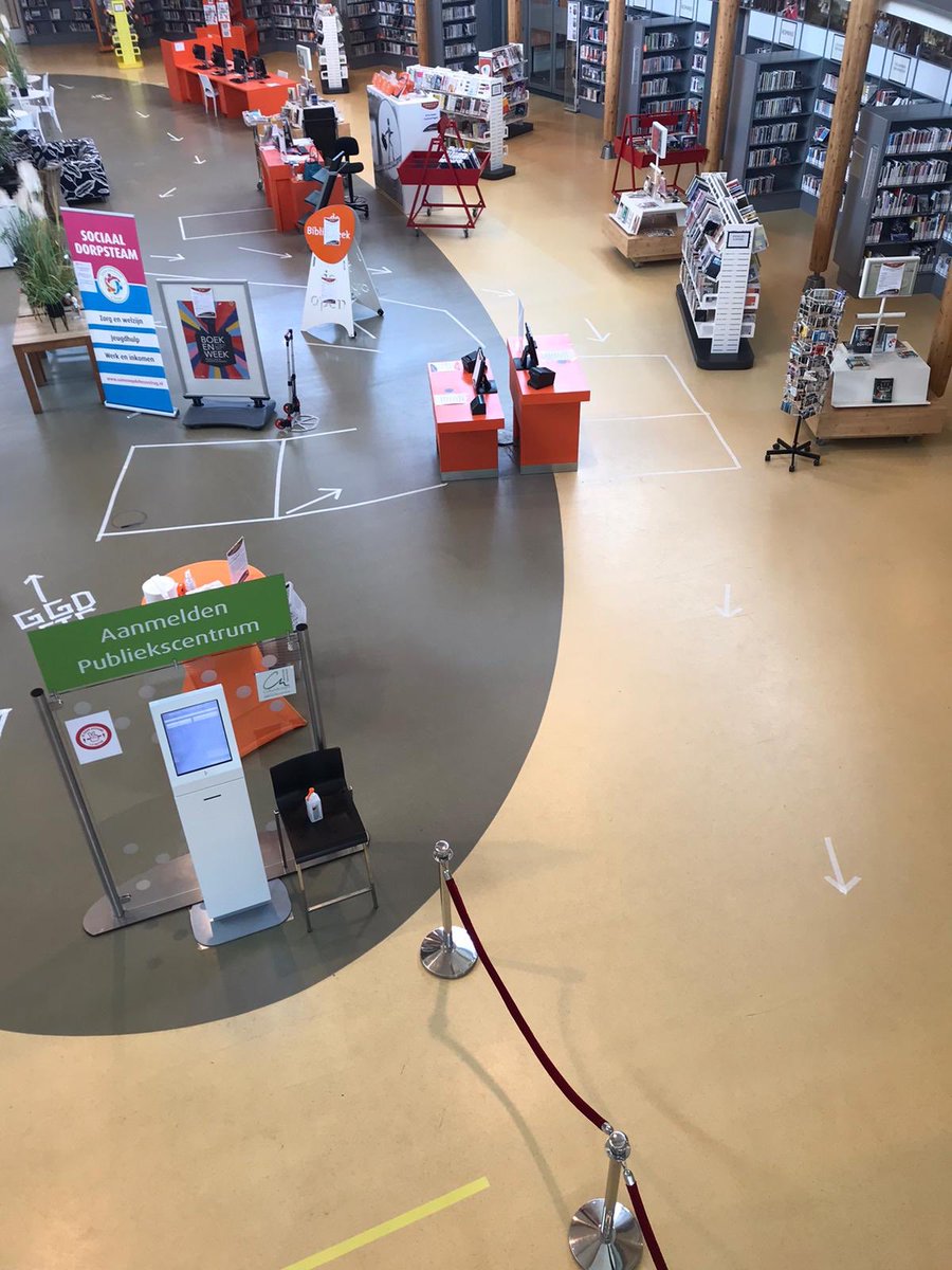 We zijn er klaar voor! Vanaf volgende week zijn er weer een aantal bibliotheken open. Na ontvangst met een mandje via de verplichte éénrichtingsroute je boek naar keuze pakken en lenen. bibliotheekzout.nl