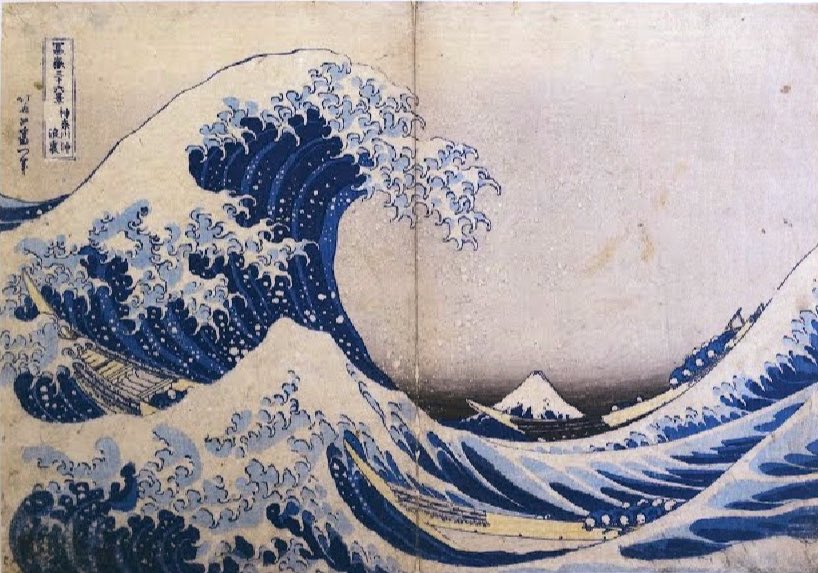 namjoon / hokusai, the great wave off kanagawa, 1830-31 @BTS_twt