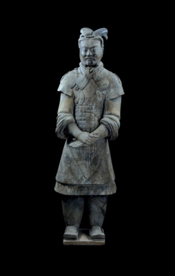 ot7 / terracotta warrior (from the terracotta army of qin shi huang), 210-209 bce @BTS_twt
