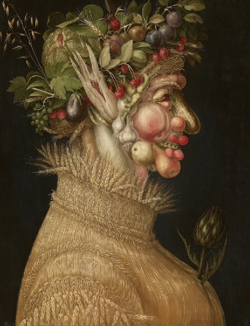 yoongi / giuseppe arcimboldo, summer, 1563 @BTS_twt