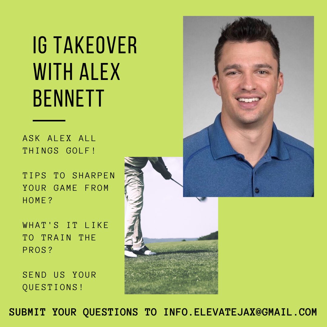 ElevateSPJ's tweet photo. Have ⛳️ / training questions for one of @GolfDigest’s Top-50 trainers?

Send us a ? via DM on Twitter/IG or via email to info.elevatejax@gmail.com to have your question answered by Alex Bennett from the @TOURPerfCenter.

Alex will answer them all on IG Live in the near future! 🏌🏼 https://t.co/twHAOMJoG9