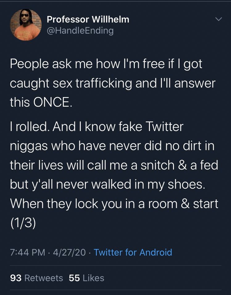 honeysugarhon's tweet photo. this guy is seriously dangerous. he has admitted to sex trafficking and has several different accounts he uses to harass women and sex workers. he sent nudes he bought to a SWer’s dad to prove some sort of sick point. 

please block him and stay safe! 

SW nsfw findom onlyfans https://t.co/NlGKkgkxdm