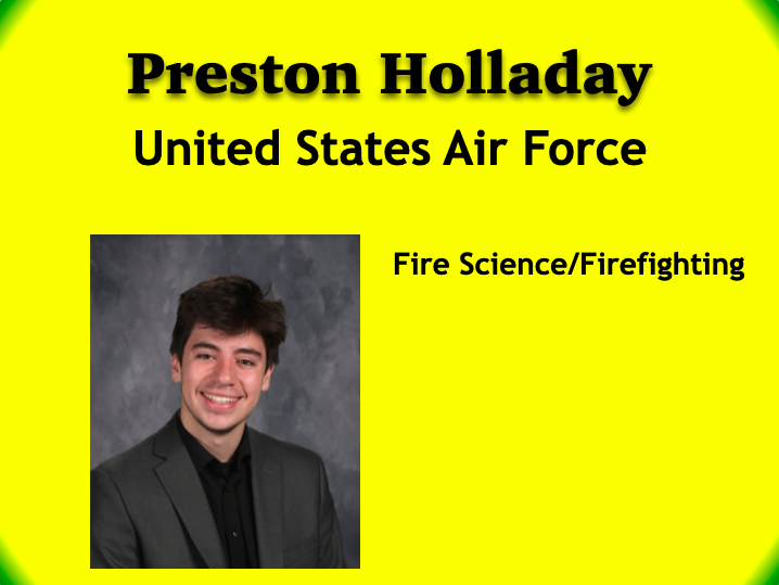 SMSSeniors2020's tweet photo. Congratulations to Preston Holladay, who will be joining the United States Air Force! @usairforce #SMSSeniorSigning2020 https://t.co/SXYGDc5ty3