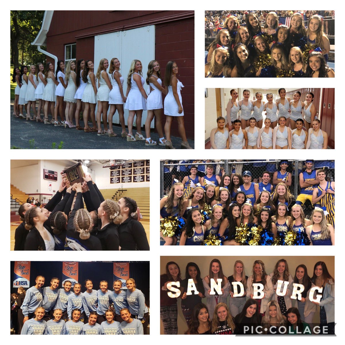 cshseaglettes's tweet photo. today we honor our athletes and we wanna show that #weareinthistogether 💙💛 #ihsa #bettertogether https://t.co/1BXRJ6Dg34