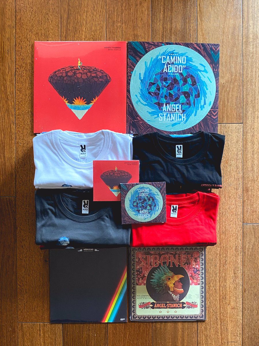 angelstanich's tweet photo. Tras el aluvión de pedidos (nunca había doblado tantas camisetas!), hemos logrado reponer una humilde parte del stock. Podéis volver a entrar a ver si hay suerte con el disco, la talla...

https://t.co/tFGITF5EdD

GRACIAS por la respuesta, también de parte de @plataforlacuba 🤗📦 https://t.co/fb4fJnVIGt