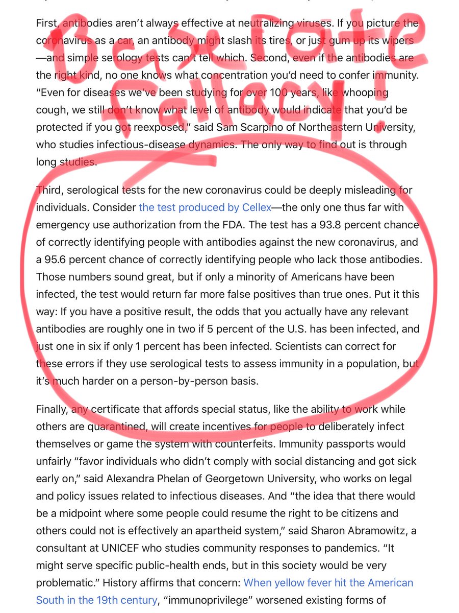 VanCleave75's tweet image. A great new example for a #baseratefallacy for my #logic course!