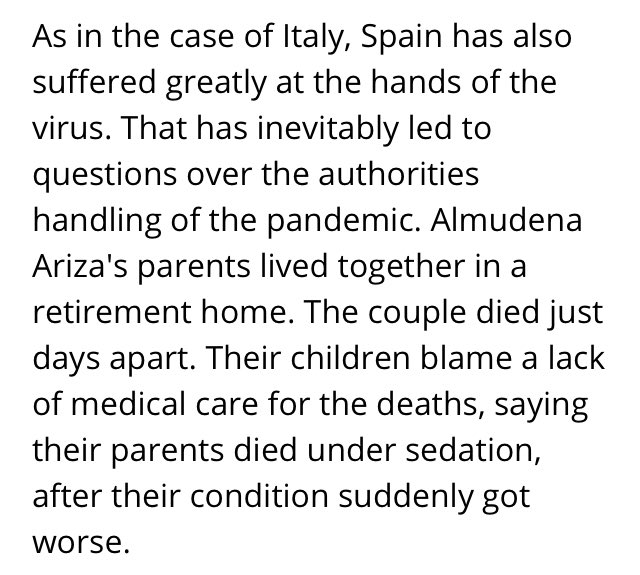 Spain:  https://www.euronews.com/2020/05/08/the-deadly-impact-of-covid-19-on-europe-s-care-home