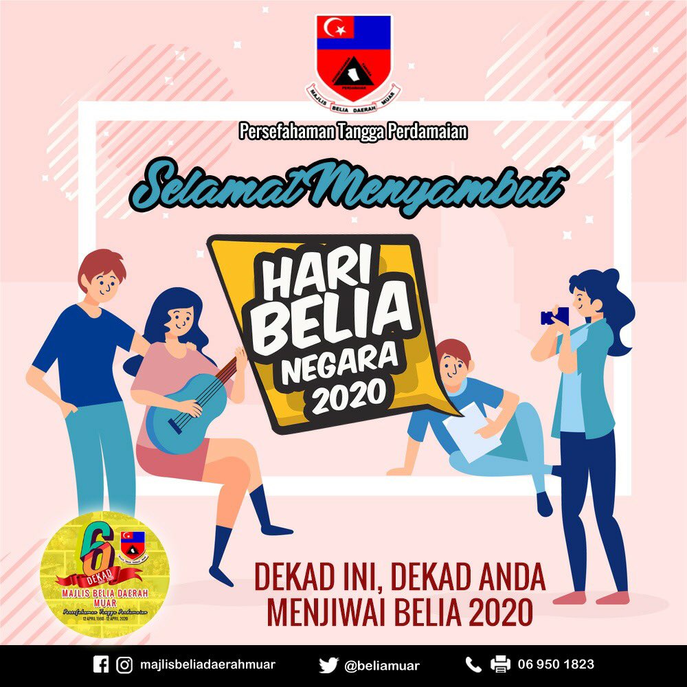 beliamuar's tweet photo. Selamat Menyambut Hari Belia Negara 2020 Kepada Semua Belia Seluruh Negara @BeliaMBM @KBSMalaysia @reezal_merican @wanfayhsal @jufitri1979 @MBNJ2014 @HRHJohorII @seramie304 
#dekadinidekadanda
#menjiwaibelia2020
#mbdprihatin
#persefahamantanggaperdamaian https://t.co/nZqljJxLGb