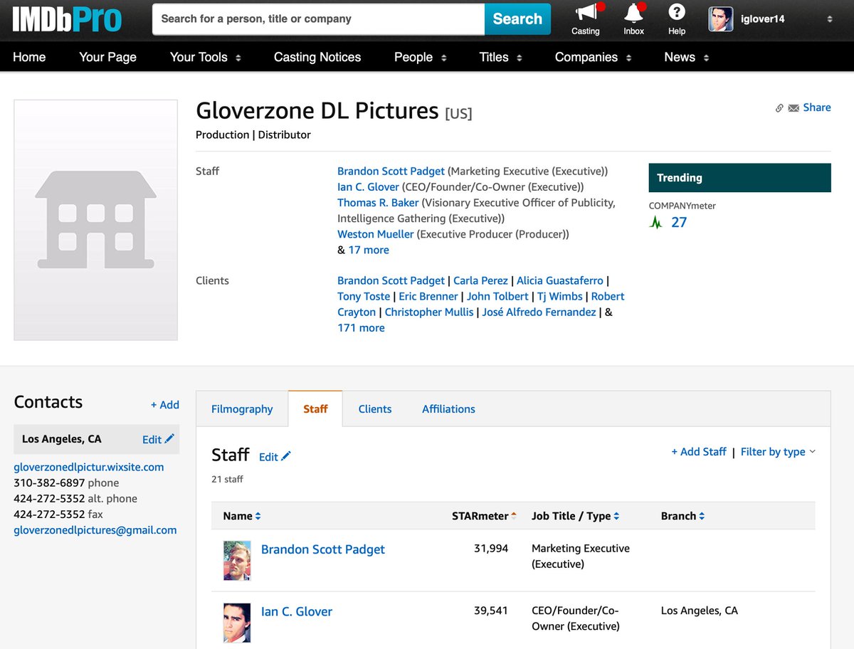 GloverzoneDLP's tweet photo. #TBT of the Week of July 12, 2019. Ranked #27 on IMDBPro.
#FilmsForTheFuture https://t.co/aCtQhNioUk