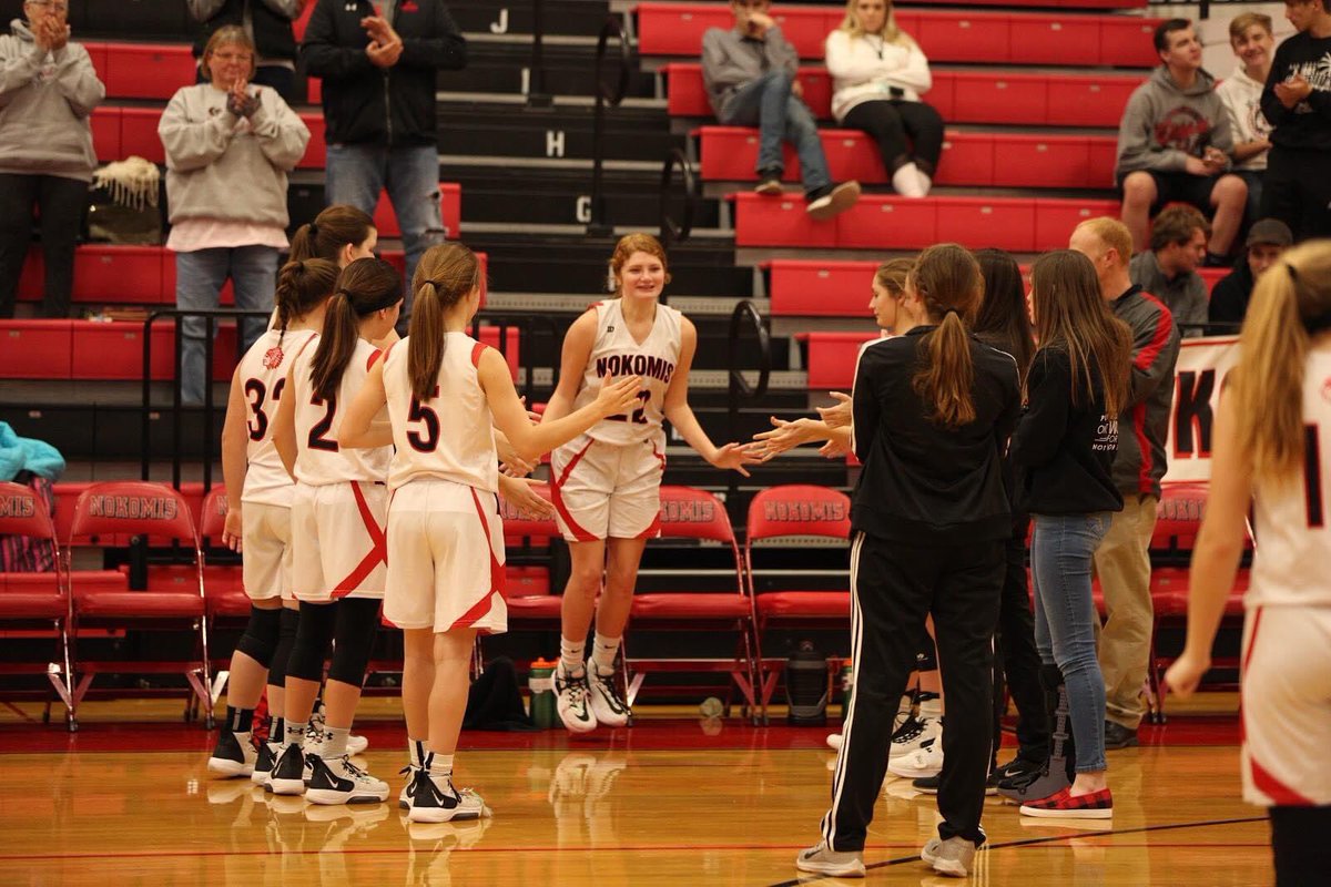 NokogirlsBB's tweet photo. Nokomis Lady Redskins 2019-2020 Remembering a great season and recognizing those who didn’t get to finish their seasons. Special Thanks and Congratulations to @meisenbarth22!  You will be missed.  Can’t wait to get started next year!!! #WeAreInThisTogether #IHSA https://t.co/YTR8gmXnX4