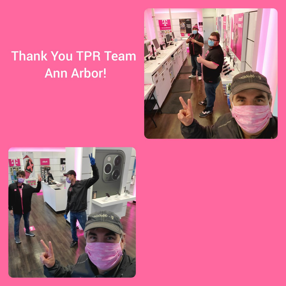 Thank you TPR Team Ann Arbor for you commitment to our new retail experience standards #CentralThanks #FirstandFast