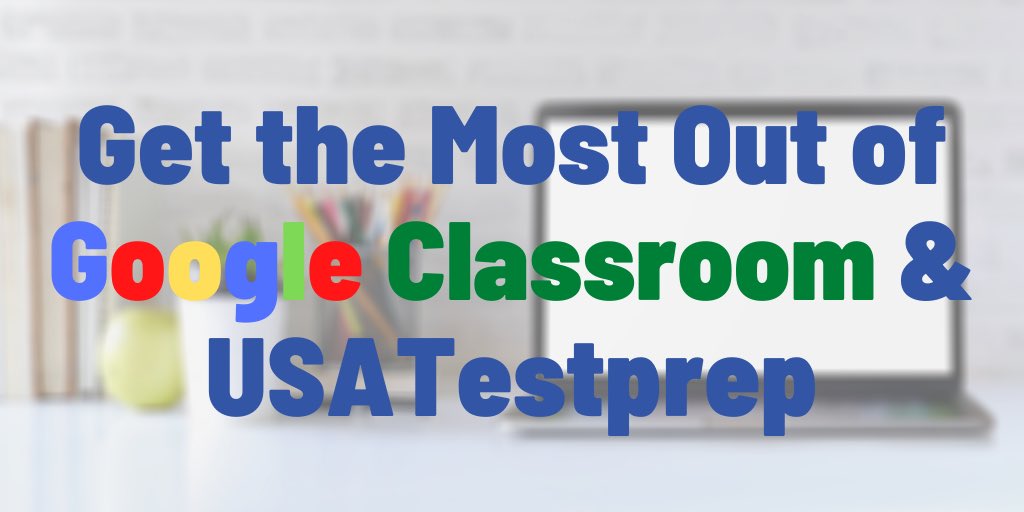 usatestprep's tweet photo. With many being required to utilize one platform📲, here are a few highlights on how to get the most out of Google Classroom & integrating it with #USATestprep.🤩 #KeepLearning
https://t.co/WwYtV2BA5B https://t.co/48c9wraC86