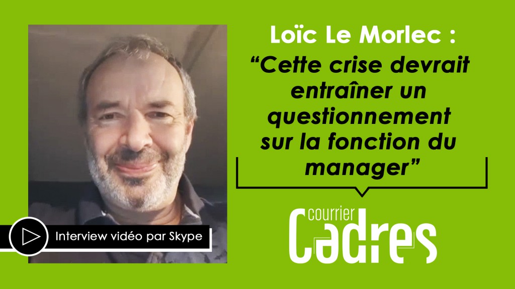 Pour <a href="/LoicLeMorlec/">Loic Le Morlec</a>, la période actuelle apporte de vrais défis pour les managers et va transformer notre rapport au travail dans les mois à venir. 
📰 <a href="/JimCosmik/">Icard Mickaël</a> <a href="/courriercadres/">Courrier Cadres</a> 

#gestion #entreprise 

courriercadres.com/cadres-tv/coro…