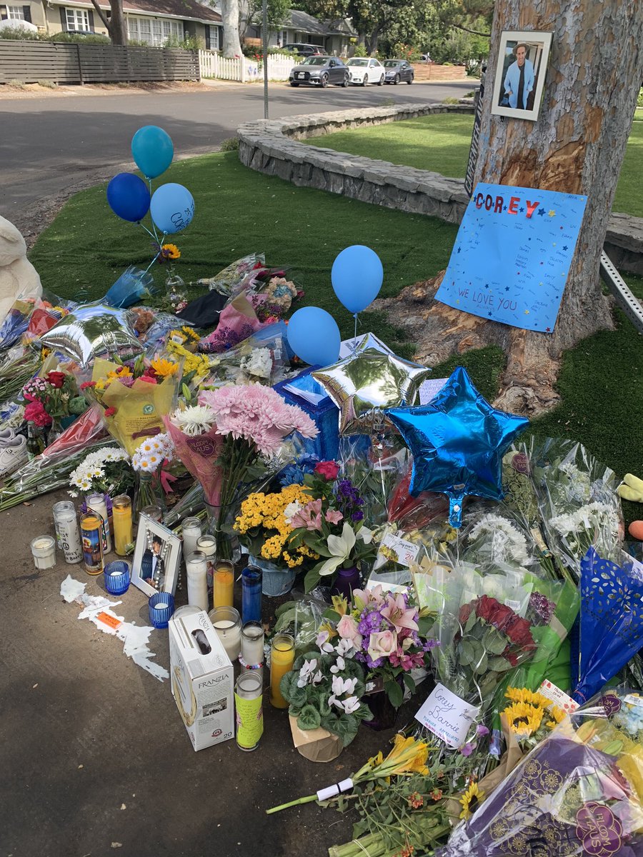 jadanoellee's tweet photo. To Corey, Thank you for making me laugh & smile. I love you and i am going to miss you so so much. this isn’t goodbye, this is a see you later 💙 #LiveLikeCorey we will never forget you. #blueforcorey https://t.co/AMusvRUTiT