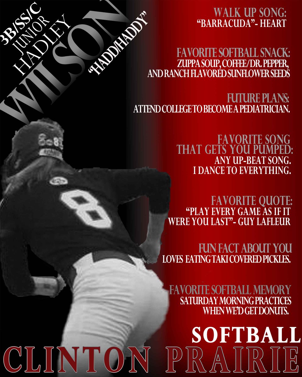Today's featured Lady Gopher is Junior Hadley Wilson. Hadley plays 3rd and catches. Last season she played with a broken big toe! She is probably the most aggressive 3rd baseman we have seen in some time. She is also very aggressive hitting and base running. A great team player!