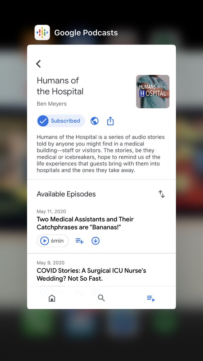 Humans of the Hospital Podcast tweet media