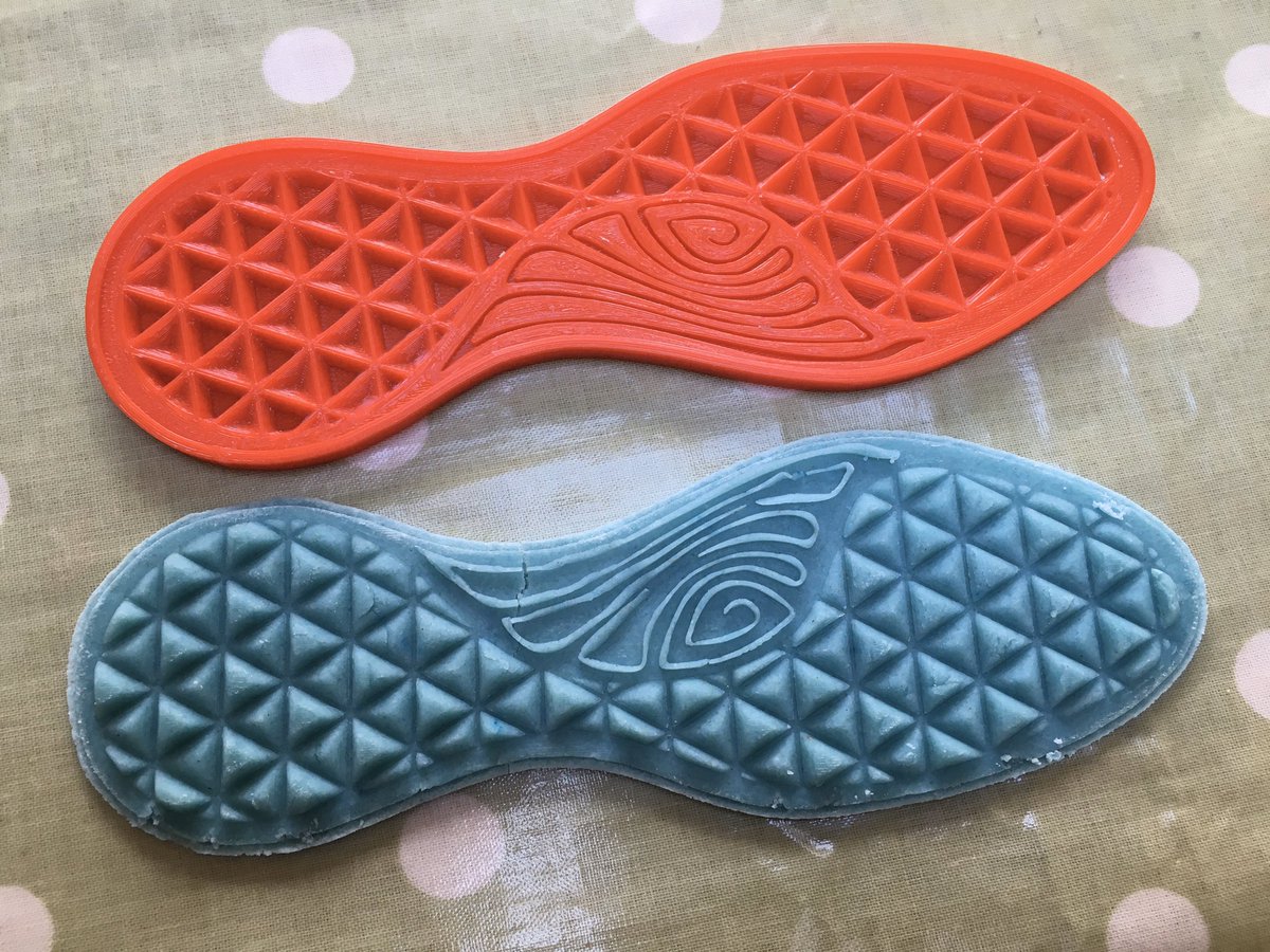kerry_truman's tweet photo. truth be told despite the day job I don’t do a lot of #making at home.. guess I am a little lazy with ideas.. but since #UKlockdown I have been more creative with stuff sent my way by our @TrentUni students..!? latest #MakersHour effort is homemade playdo casting.. #3dprinting https://t.co/dYyxQMoqKF