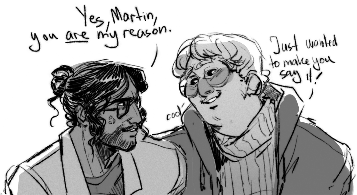 TMA 167 SPOILERS #magnuspod
a little sketch because. these two. this line. huh