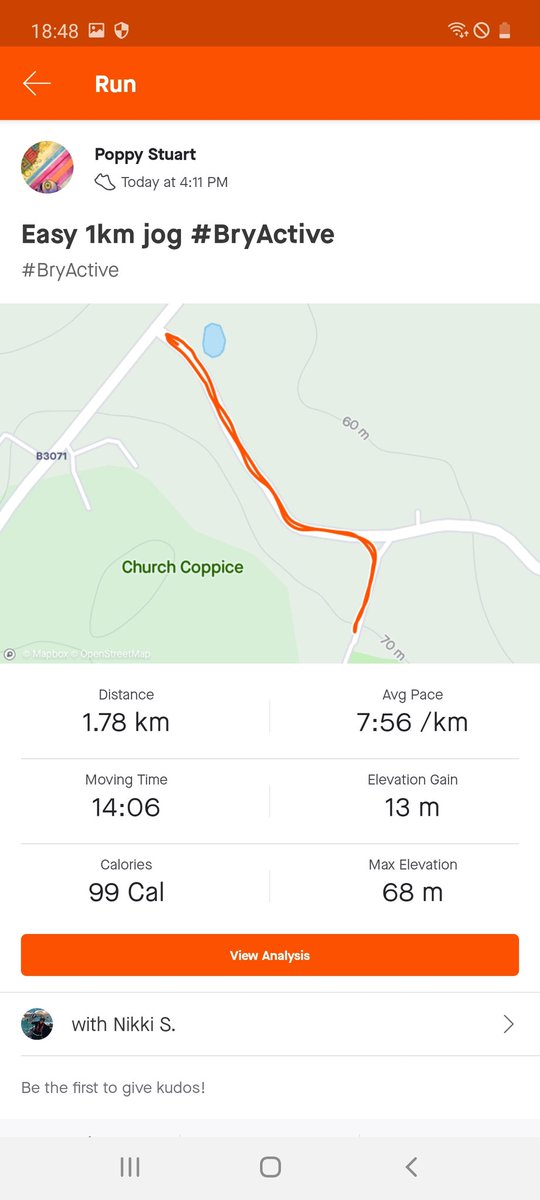 NikkiAStuart's tweet photo. Great day for a run in Dorset. 15km this morning and then another 1.8km with Poppy S this afternoon. Total 18.6km total for us!. #BryActive @SportBryanston @BryanstonRowing https://t.co/F0WmJZRi1S