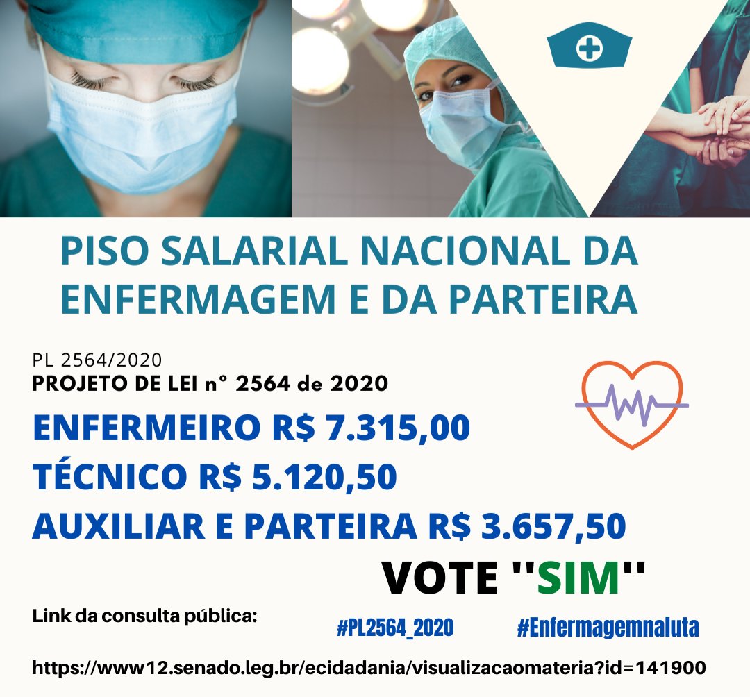 7eonardocar's tweet photo. A disparidade salarial na área da saúde é gritante. Não podemos mais aceitar isso. Votem no projeto de lei PL 2564/2020 e ajudem a valorizar uma classe tão importante mas tão negligenciada da saúde.   https://t.co/KwpQELs70A 
#PL2564_2020 #ecidadania #EnfermagemEuValorizo https://t.co/c2kAaYbEa5