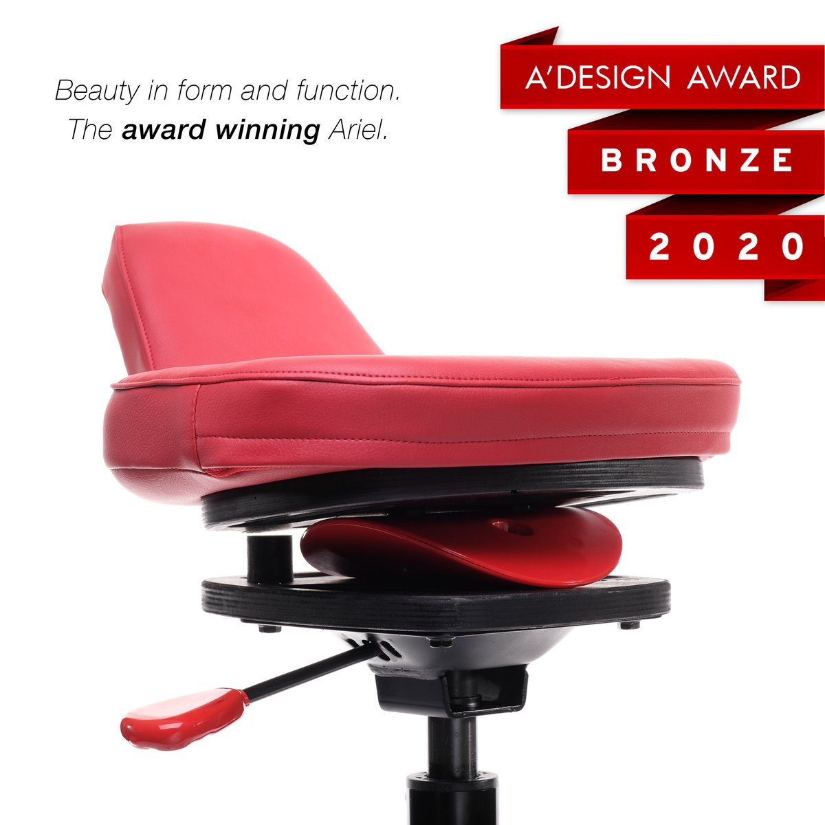 Proud to be recognized by <a href="/adesignaward/">A' Design Award</a>  for our Ariel. #adesignaward #adesigncompetition