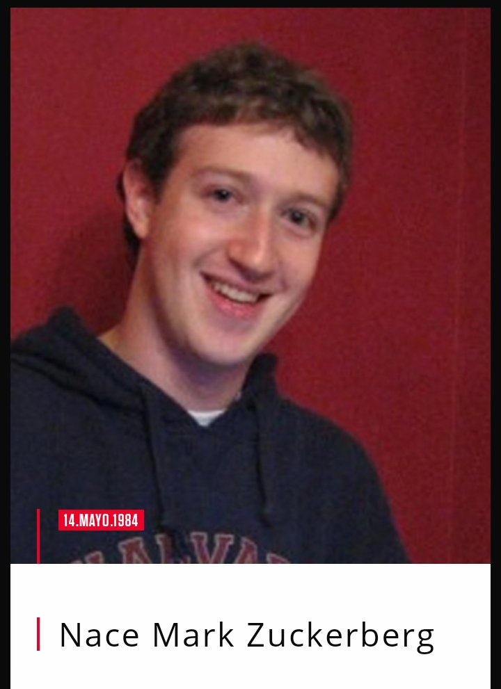    Happy Birthday, Mark Zuckerberg! [+Info  B63 D454 HD182 