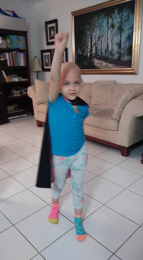 “Lucia received a superhero cape from Capes4Heroes and she loved it! She is an authentic "Lucia Superhero" with a certificate and everything!” -Lucia's Team #ThrowbackThursday #Luciasuperhero #Luciasteam