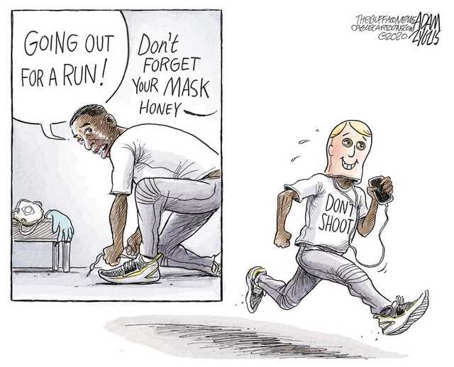 BilliNicol's tweet photo. Black people in America be like... #LivingWhileBlack #RunningwhileBlack #sleepingwhileblack #ShoppingwhileBlack #AnythingwhileBlack #itaintsafe #itaintsafe #itaintsafe #AhmaudArbery #BreonnaTaylor #saytheirnames  @shaunking https://t.co/nrR68Q2rpV