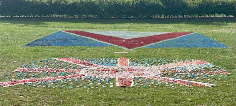 BrightBarlby's tweet photo. #VEDay75  celebrations in #Barlby with lots of cupcakes baked by village residents https://t.co/u94TFeK2x1