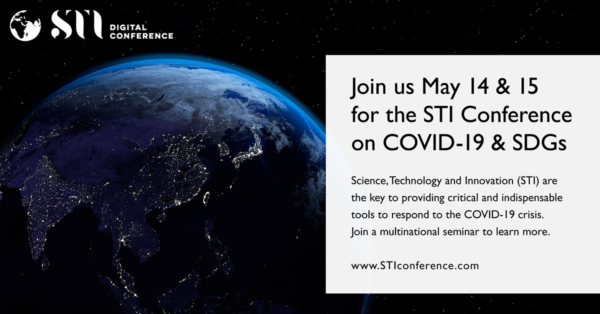 UNDP's tweet photo. LIVE NOW! Tune into #DigitalSTI for a chat with our Chief Digital Officer @Robert_Opp, governments, and public sector experts about science, tech, & innovation as vital tools of the trade to achieve the #SDGs in the era of #COVID19: https://t.co/aiQ4tvWbja
#multilateralismmatters https://t.co/iuqDqL6rqc